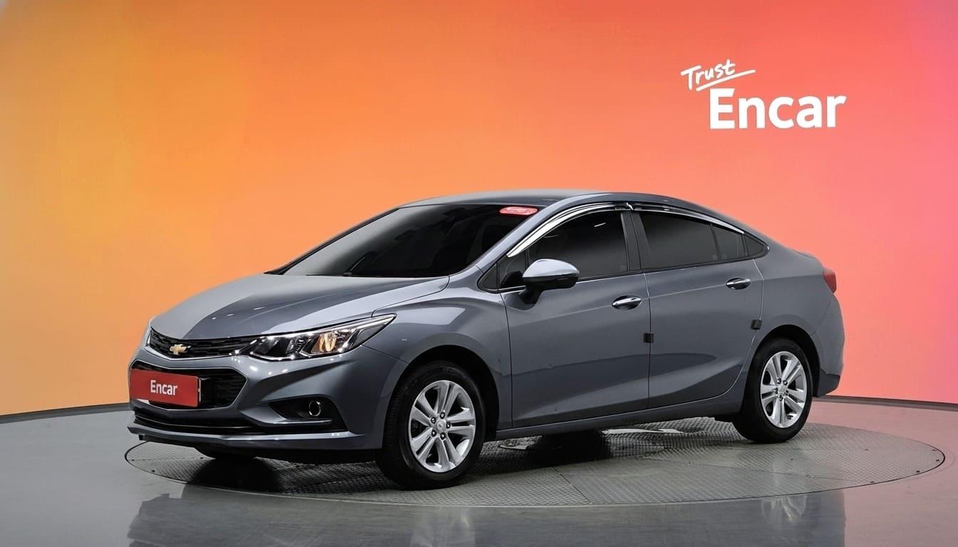 Chevrolet Cruze 2017 — вид спереди сбоку
