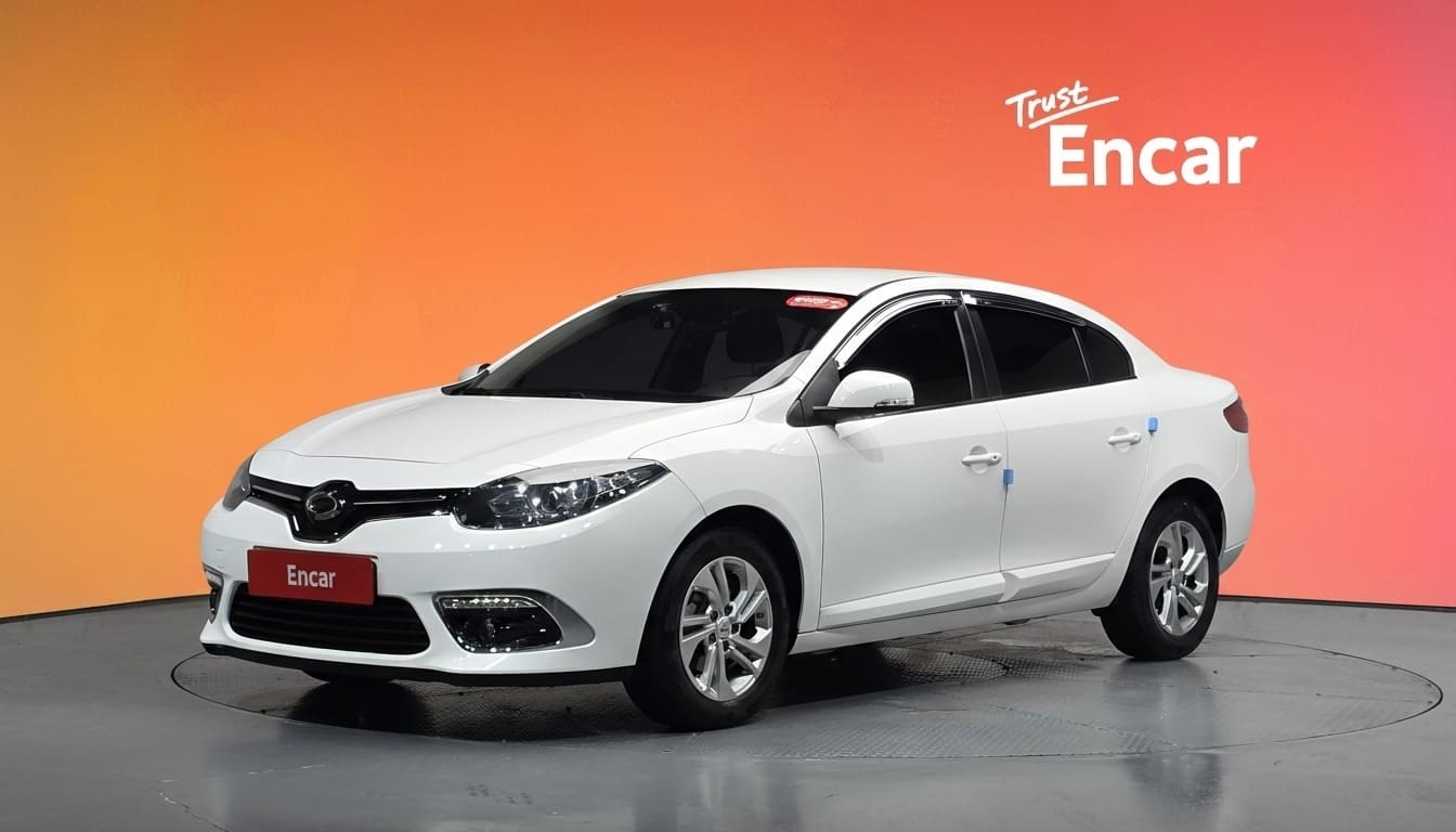 Renault-Samsung SM3 (Fluence) 2018 — вид спереди сбоку